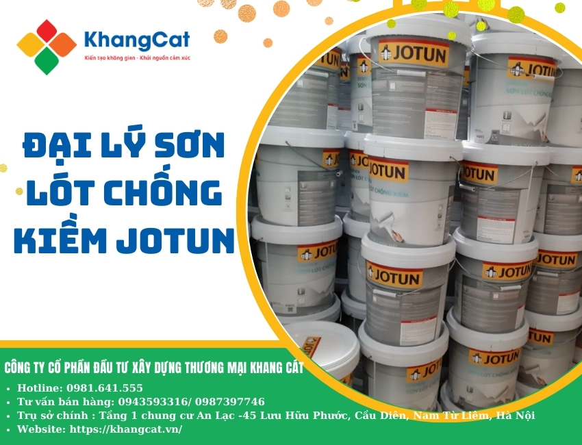 Đại lý Sơn lót chống kiềm JOTUN - Giúp bảo vệ toàn diện ngôi nhà của bạn